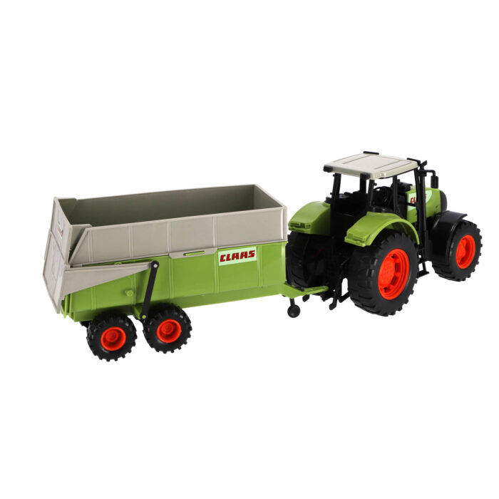 Tractor CLAAS Ares Met Aanhanger - Afbeelding 2