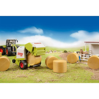 Bruder Tractor Aanhanger Ronde Balenpers Claas Rollant 250 - Afbeelding 5
