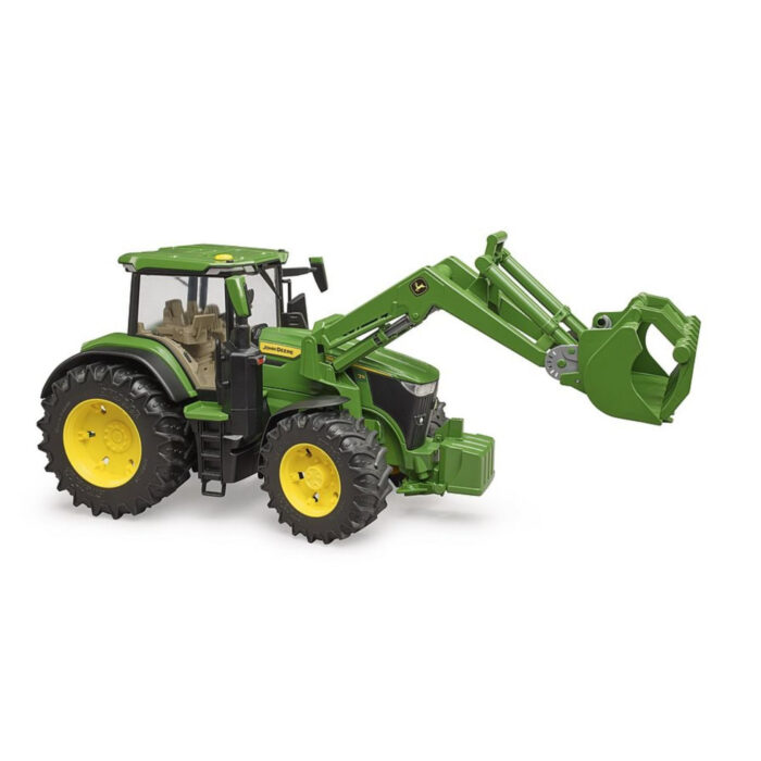 Bruder Tractor John Deere 7R 350 Met Frontlader - Afbeelding 3