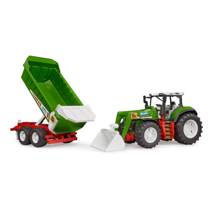 Bruder tractor met frontlader - Afbeelding 5