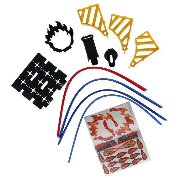 Racebaan vlammen met looping groot - Afbeelding 2