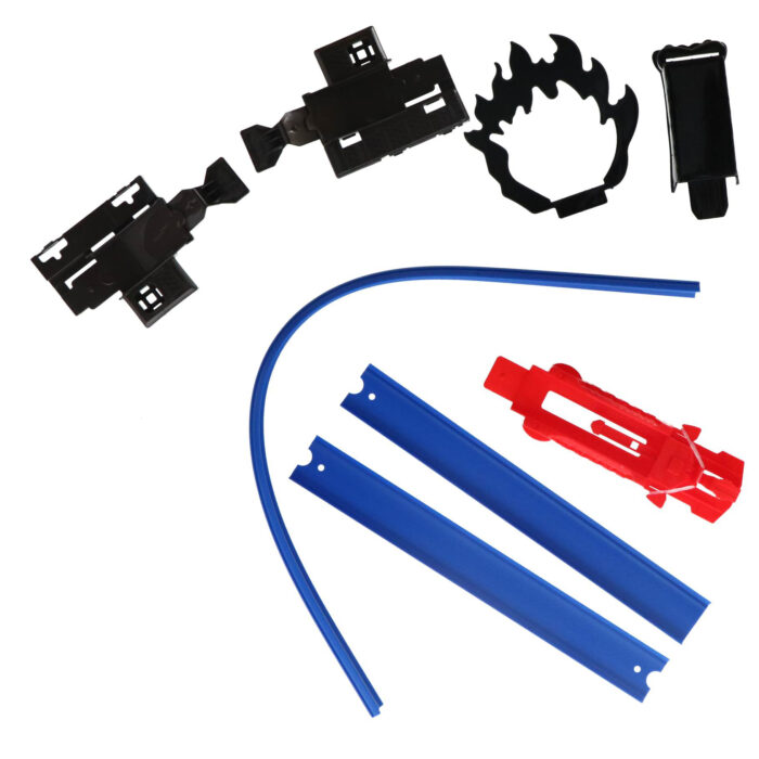 Racebaan vlammen met looping klein - Afbeelding 2