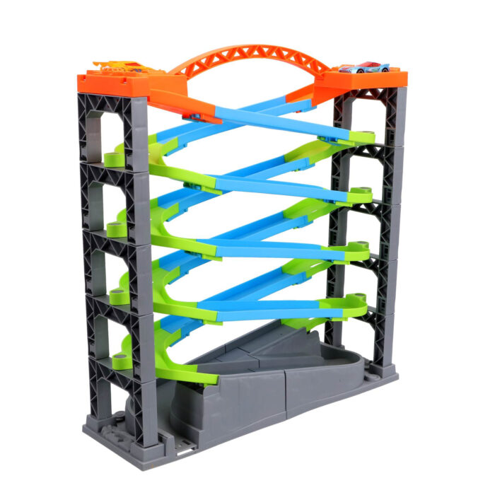 Racebaan deluxe met 5 lagen en 2 auto's - Afbeelding 3