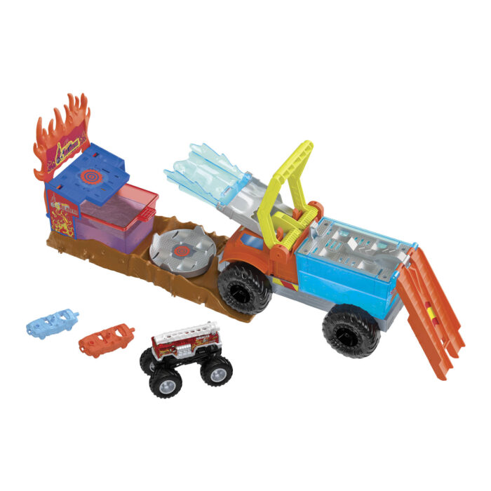Hot Wheels Monster Trucks Fire Crash Challenge - Afbeelding 2
