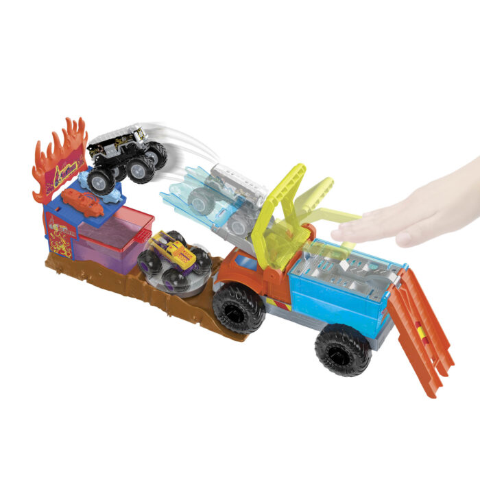Hot Wheels Monster Trucks Fire Crash Challenge - Afbeelding 3