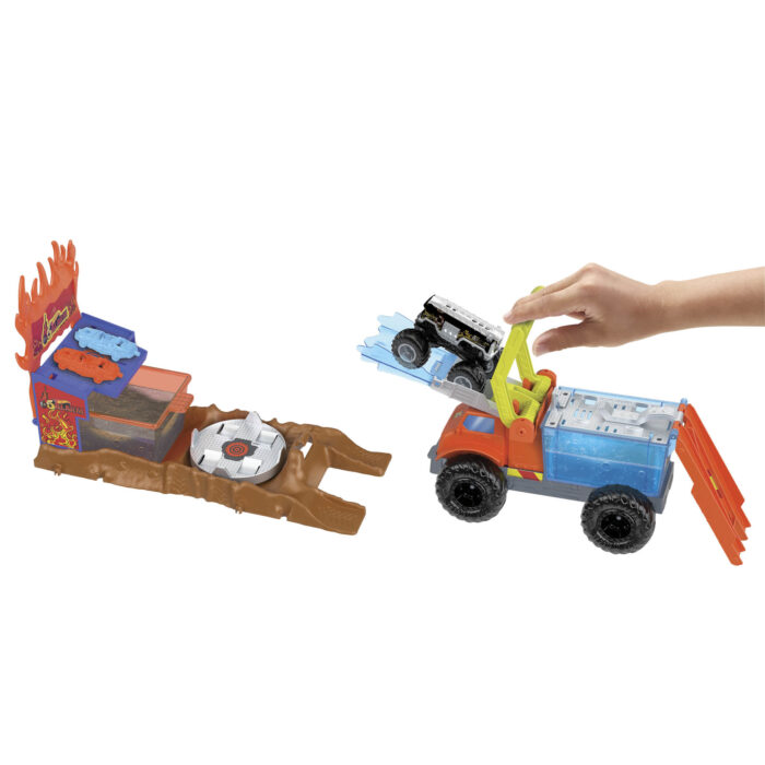 Hot Wheels Monster Trucks Fire Crash Challenge - Afbeelding 4