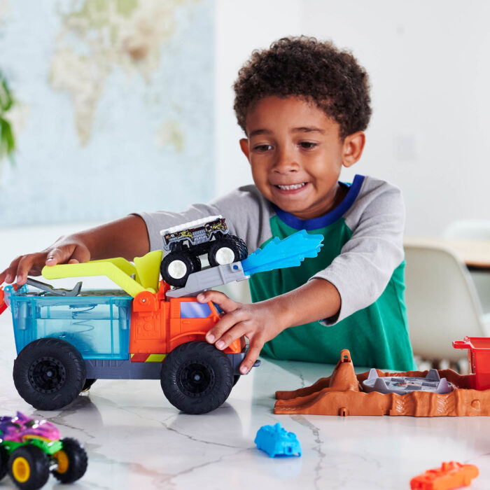 Hot Wheels Monster Trucks Fire Crash Challenge - Afbeelding 5