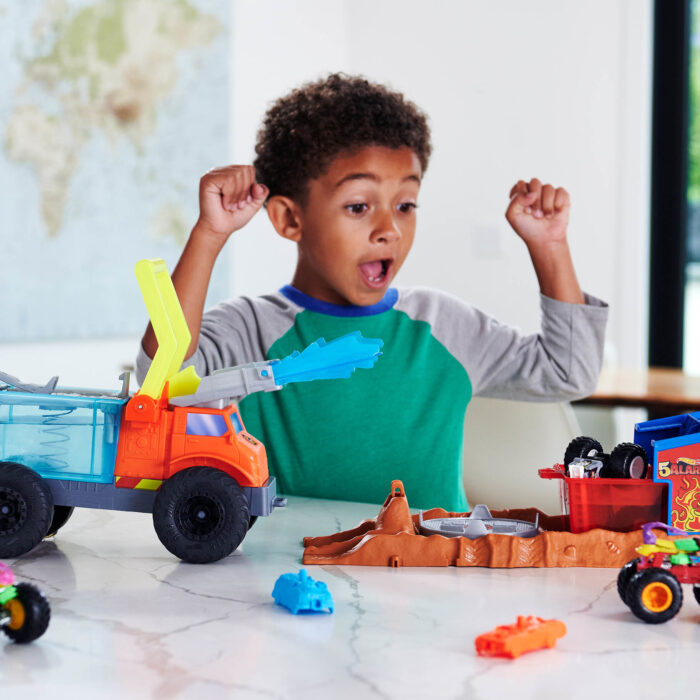 Hot Wheels Monster Trucks Fire Crash Challenge - Afbeelding 6