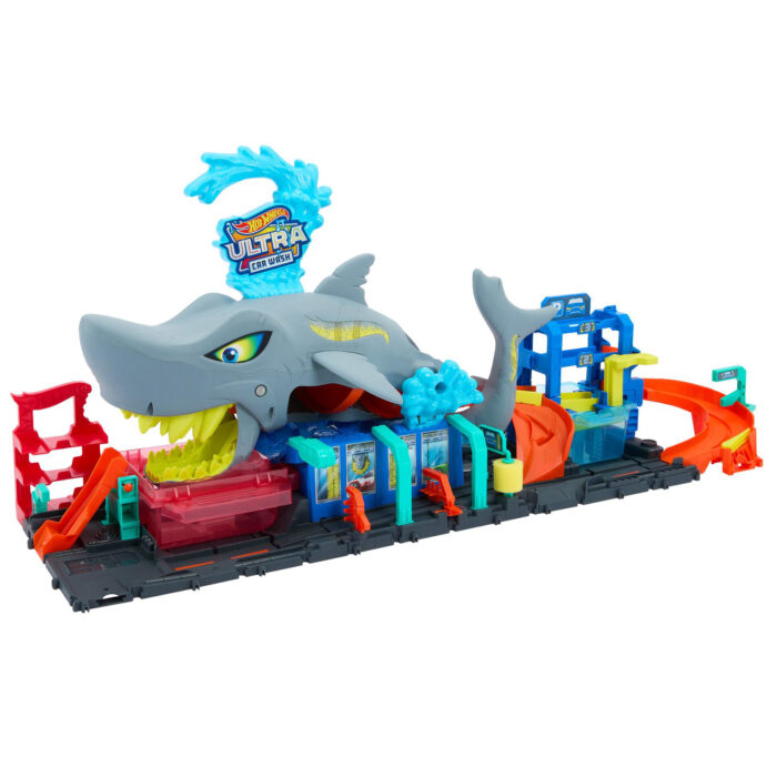 Hot Wheels City Ultra Shark Car Wash - Afbeelding 2
