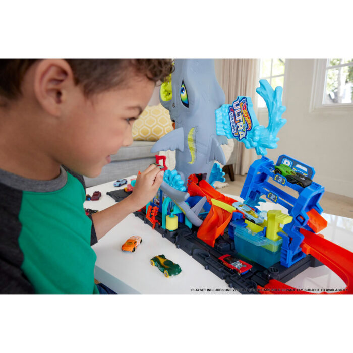 Hot Wheels City Ultra Shark Car Wash - Afbeelding 4
