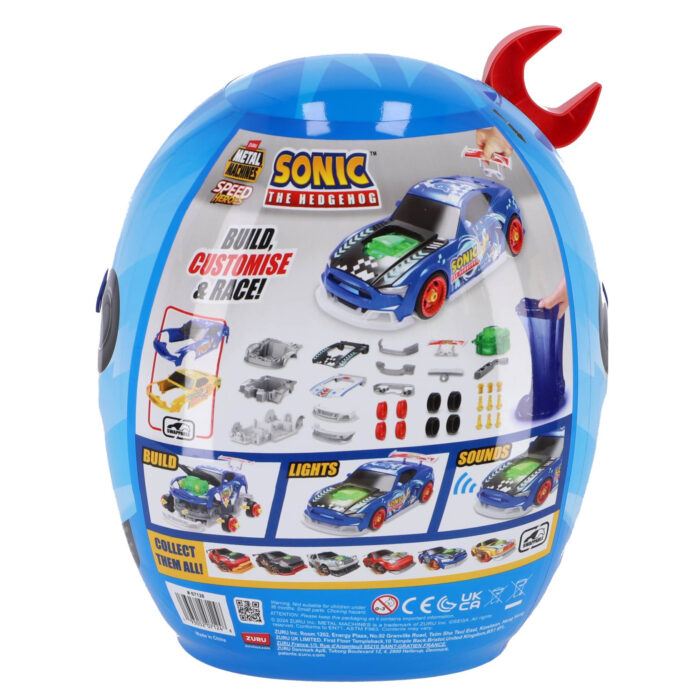 Metal Machines Helm Sonic Speed Heroes - Afbeelding 3