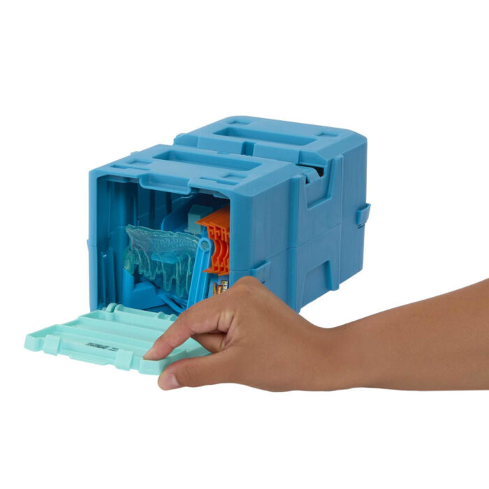 Hot Wheels Track Builder ijzige crashset - Afbeelding 3