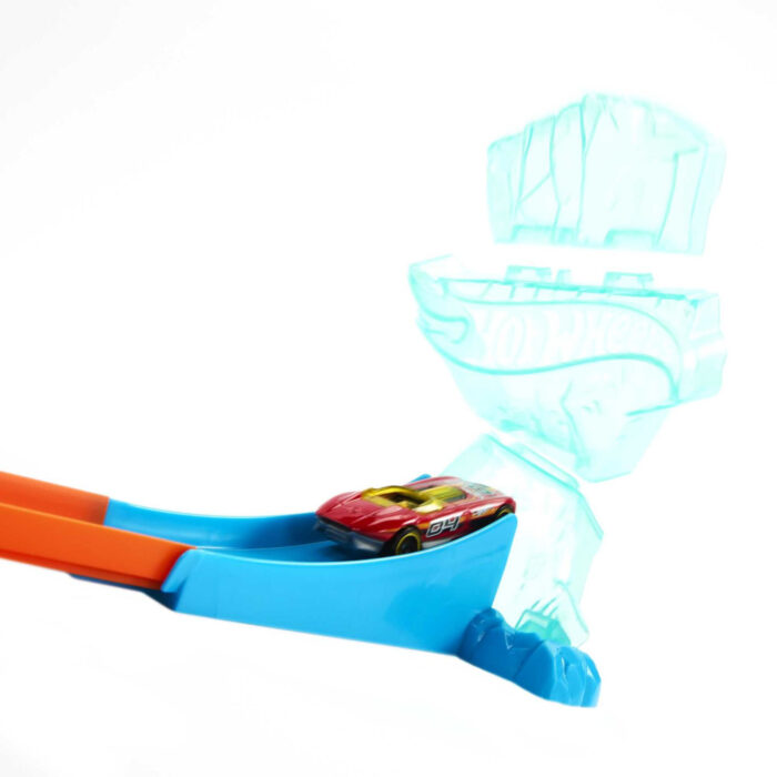 Hot Wheels Track Builder ijzige crashset - Afbeelding 6