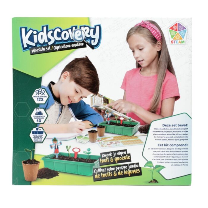 Wetenschap kidscovery moestuin