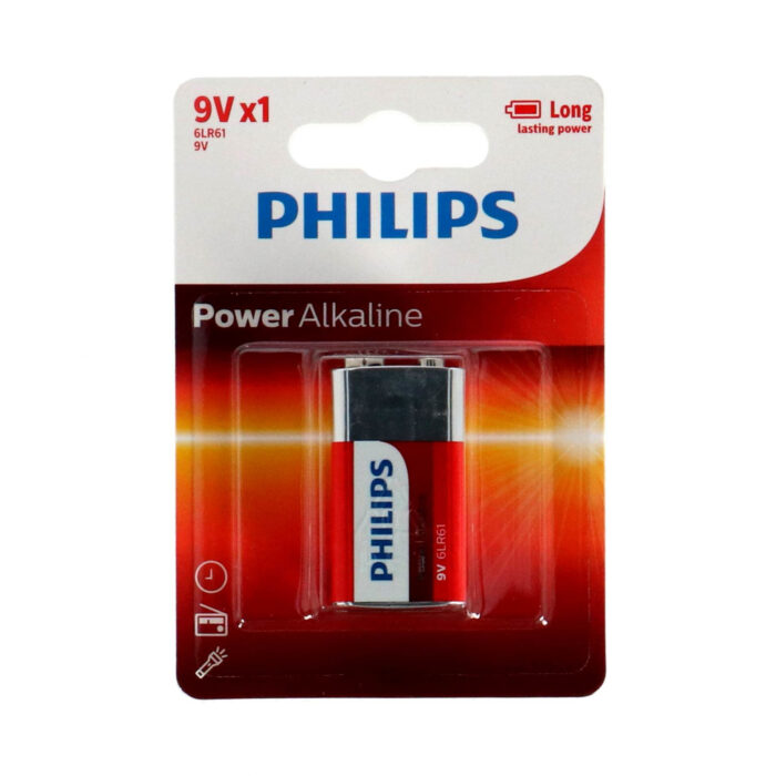 Batterij Philips 9V Power Alkaline - Afbeelding 2