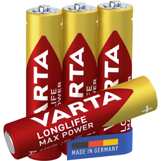 Batterij AAA 4x Varta Alkaline Max Power - Afbeelding 2