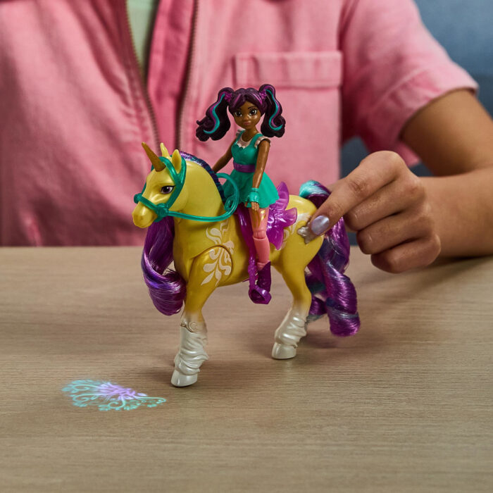 Unicorn Academy Pop Ava En Unicorn Leaf met licht (11.5 cm en 12.5 cm) - Afbeelding 5