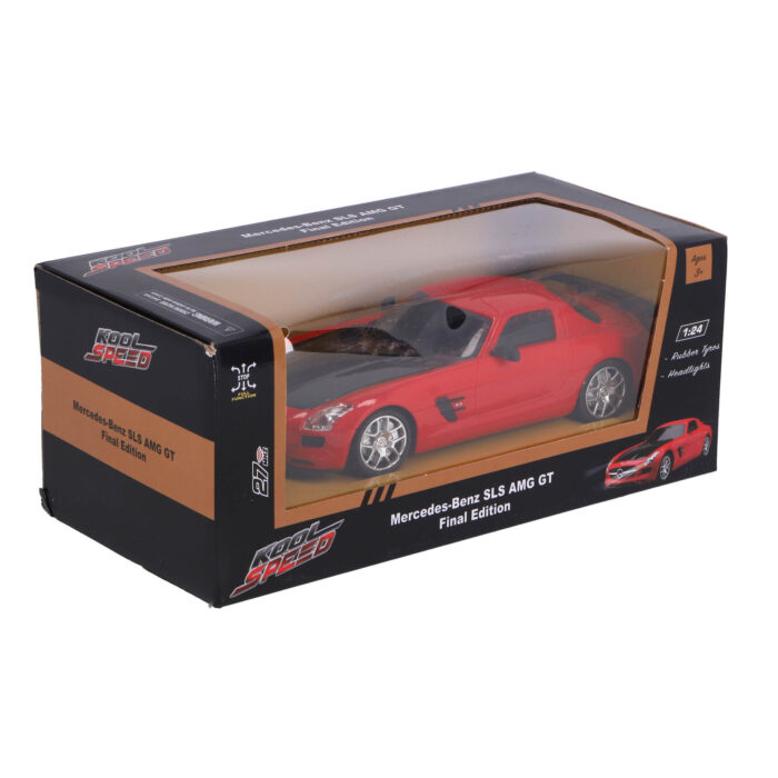 Radiografisch bestuurbare auto mercedes-benz 1:24 sls amg gt final edition rood - Afbeelding 6