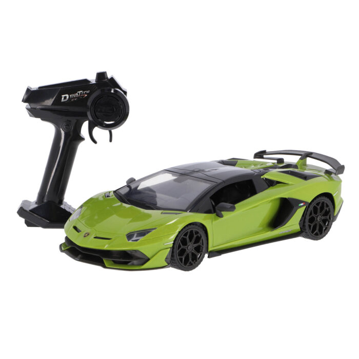 Radiografisch bestuurbare auto lamborghini 1:14 2.4g aventador neon groen - Afbeelding 3