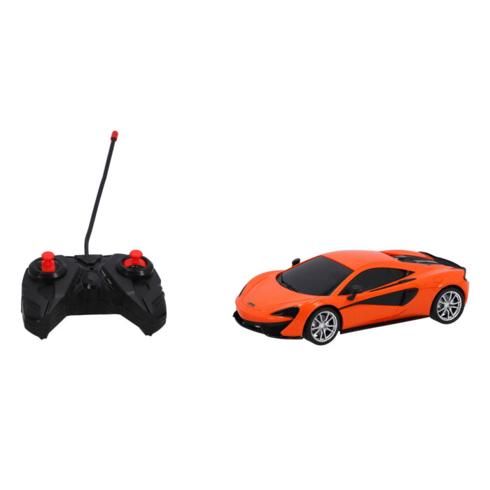 Radiografisch bestuurbare auto Mclaren 1:24 570s oranje - Afbeelding 2