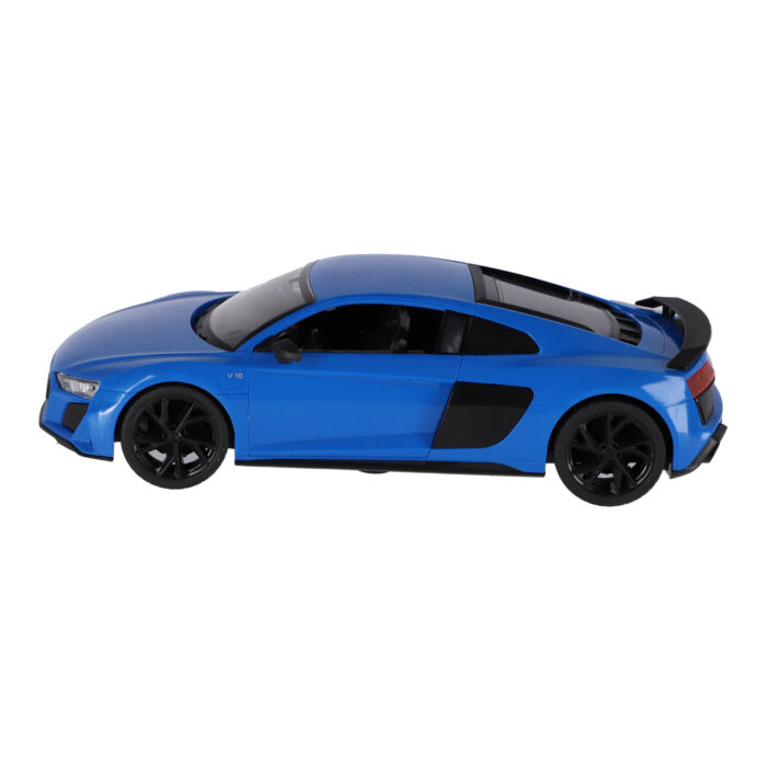 Radiografisch bestuurbare auto audi 1:14 2.4g r8 coupé blauw - Afbeelding 4