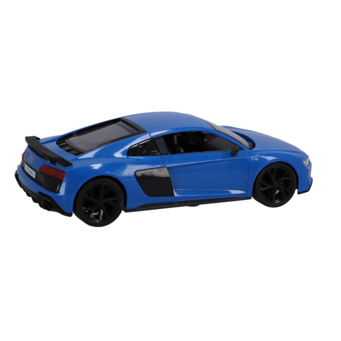 Radiografisch bestuurbare auto audi 1:14 2.4g r8 coupé blauw - Afbeelding 5