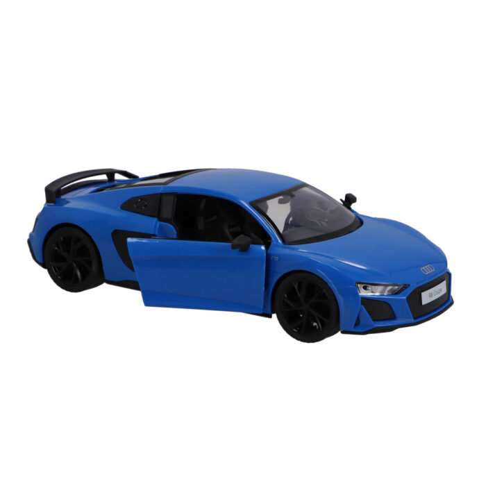 Radiografisch bestuurbare auto audi 1:14 2.4g r8 coupé blauw - Afbeelding 6