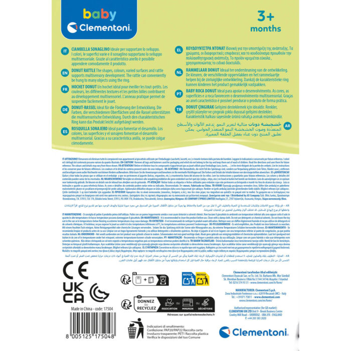 Clementoni baby donut ratel - Afbeelding 5
