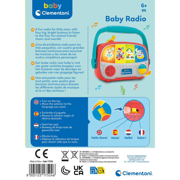 Clementoni baby radio - Afbeelding 5
