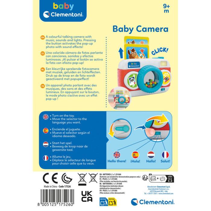 Clementoni baby foto camera - Afbeelding 5