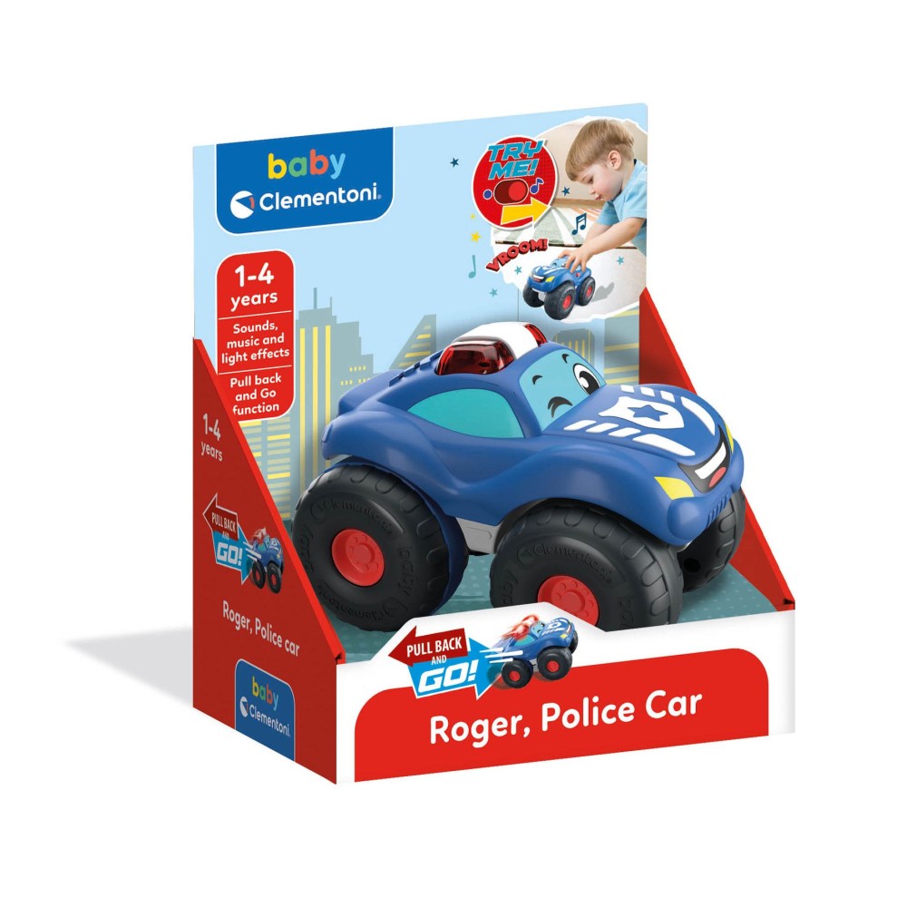 Clementoni baby auto groot politie