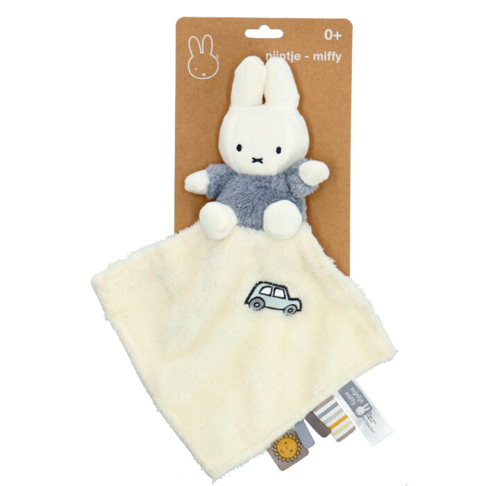 Nijntje Knuffeldoekje Fluffy Blue - Afbeelding 5