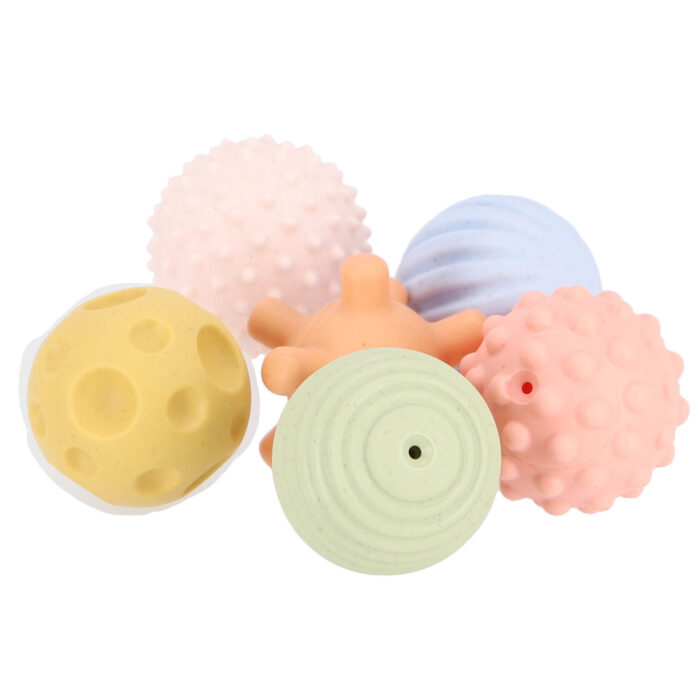 Jipy speel en leer ballen 6 stuks - Afbeelding 2