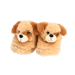 Pantoffels pluche hond kids maat 25-27 - Afbeelding 2