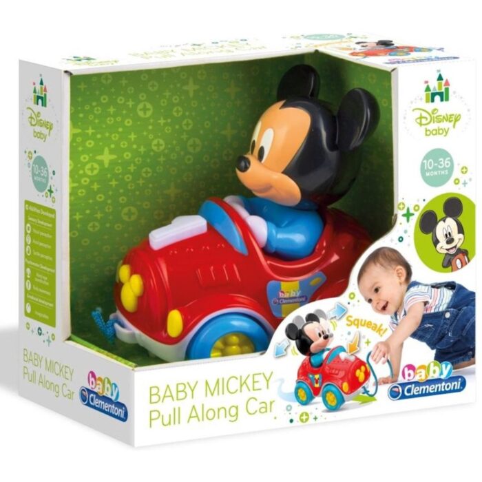 Baby Mickey auto pull along
