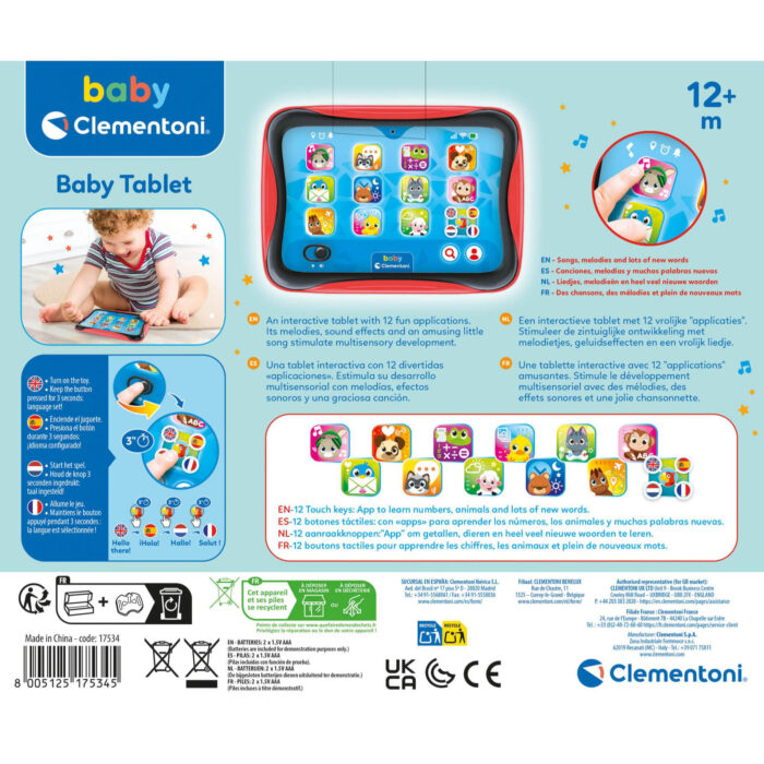 Clementoni baby tablet - Afbeelding 6