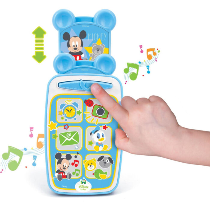 Baby telefoon Mickey en Minnie met licht en geluid - Afbeelding 3