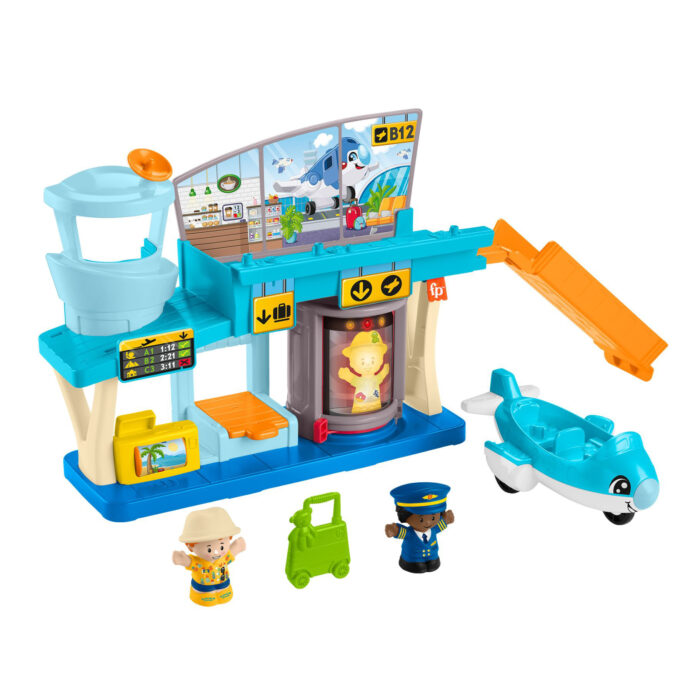 Fisher Price Little People elke dag avonturen vliegveld - Afbeelding 2