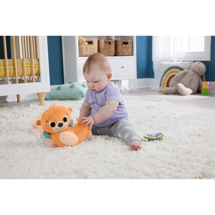 Fisher Price 2-In1 Rocking Tummy Time Otter - Afbeelding 5