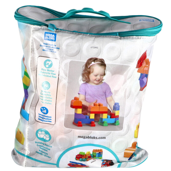 Mega Bloks First Builders Blokkentas 60 stuks - Afbeelding 5