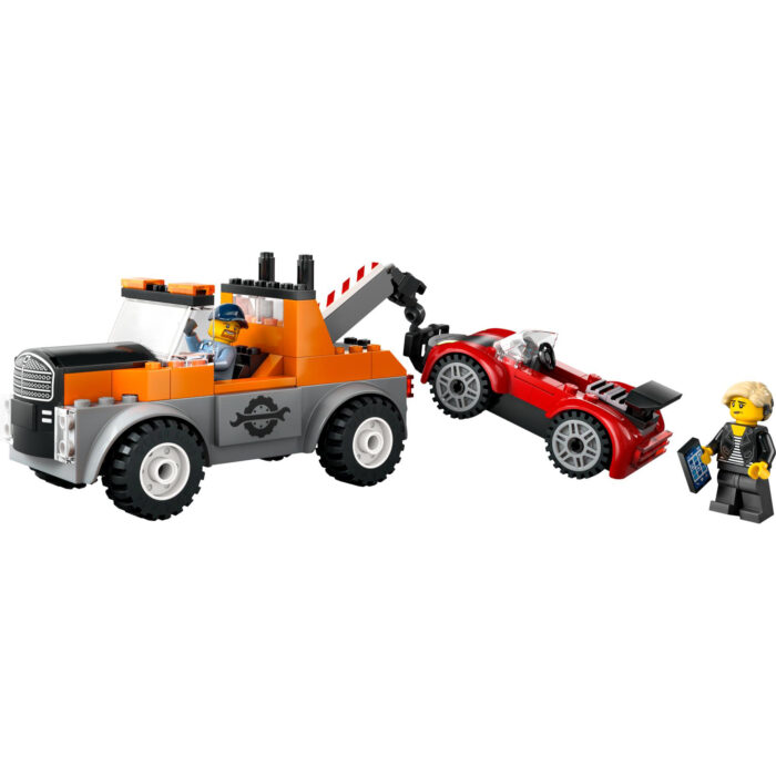 LEGO 60435 City Great Vehicles Sleepwagen En En Sportautoreparatie - Afbeelding 2