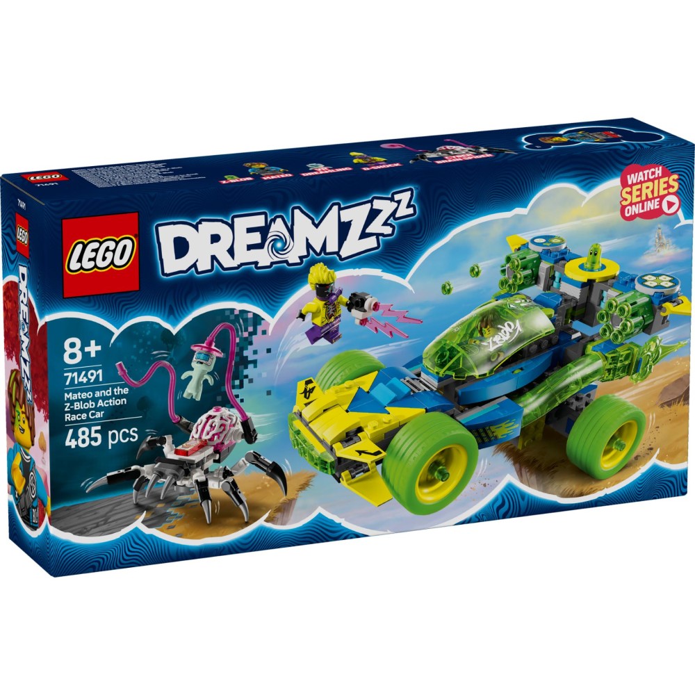 LEGO 71491 Dreamzzz Mateo en het Z-Blob  actievoertuig