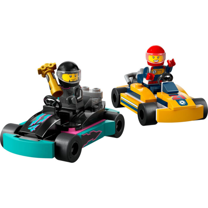 LEGO 60400 City Vehicle Karts En Racers - Afbeelding 3