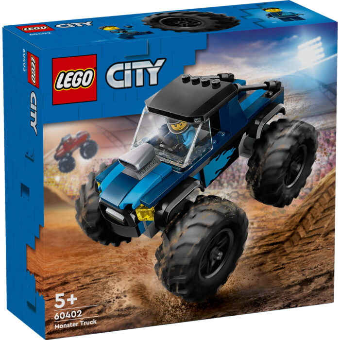 LEGO 60402 City Vehicle Blauwe Monstertruck - Afbeelding 2