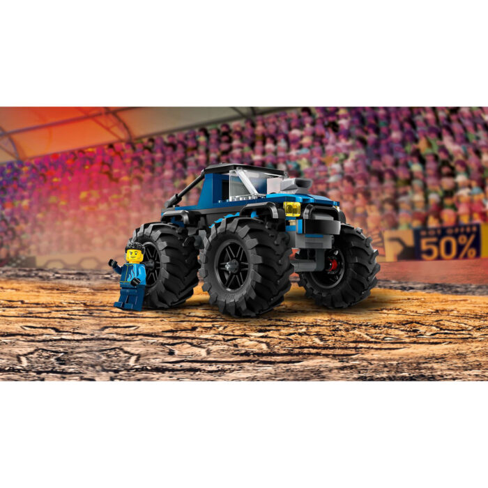 LEGO 60402 City Vehicle Blauwe Monstertruck - Afbeelding 7