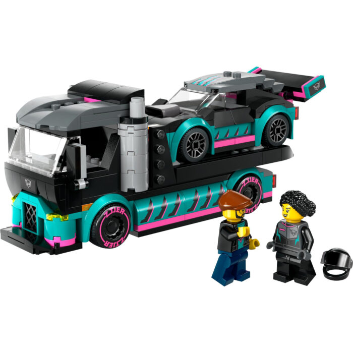 LEGO 60406 City Vehicle Raceauto En Transporttruck - Afbeelding 2