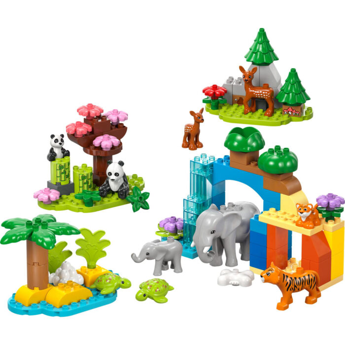 LEGO 10446 DUPLO 3-in-1 families van wilde dieren - Afbeelding 2