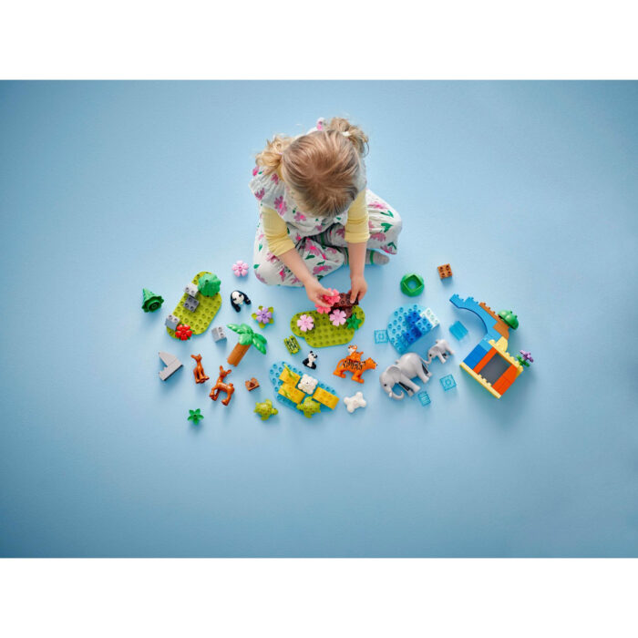 LEGO 10446 DUPLO 3-in-1 families van wilde dieren - Afbeelding 3