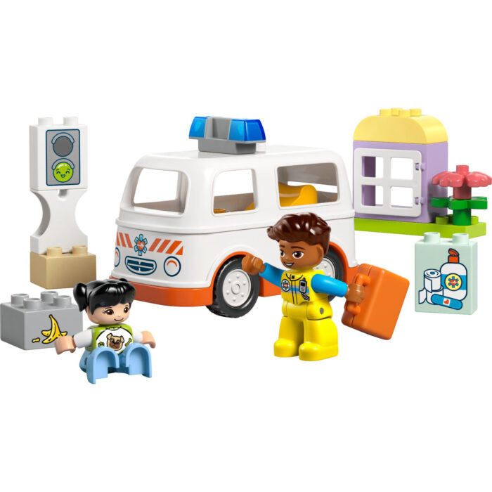 LEGO 10447 DUPLO Ambulance met chauffeur - Afbeelding 2
