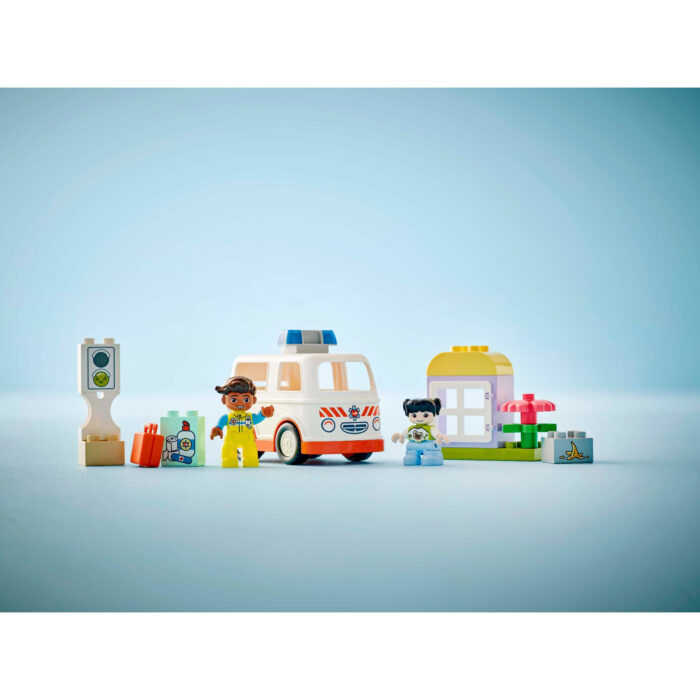 LEGO 10447 DUPLO Ambulance met chauffeur - Afbeelding 6